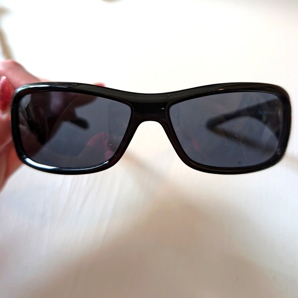 Prada Authentic Sunglasses SPS01G Black Red 90s Style Vintage - Picture 2 of 9